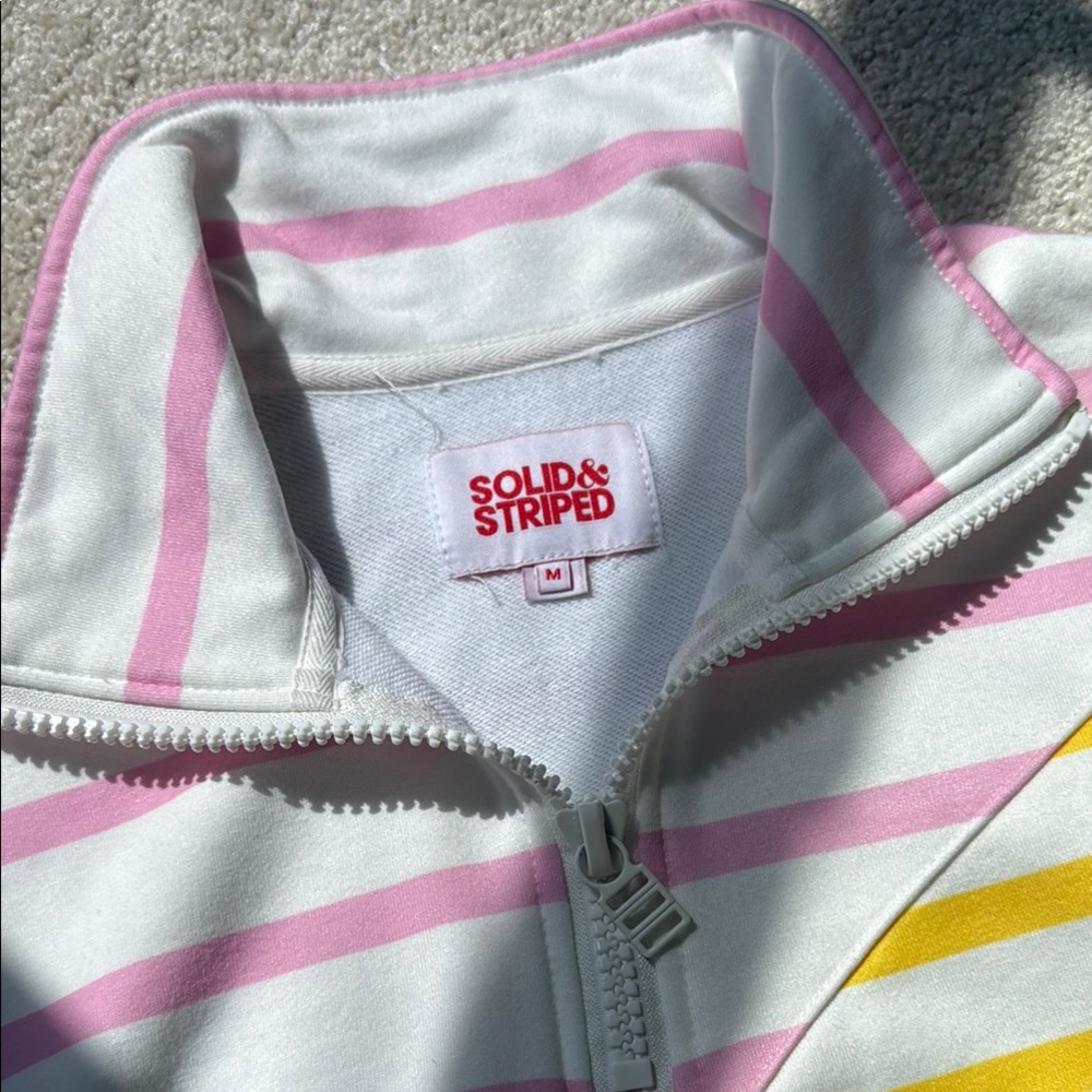 Solid & Striped Striped Pullover And Shorts Set - image 4